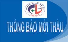 Công văn 1657, Mời chào thông số kỹ thuật: "Bảng hiệu Bệnh viện tại cổng chính"(gia hạn lần 2)